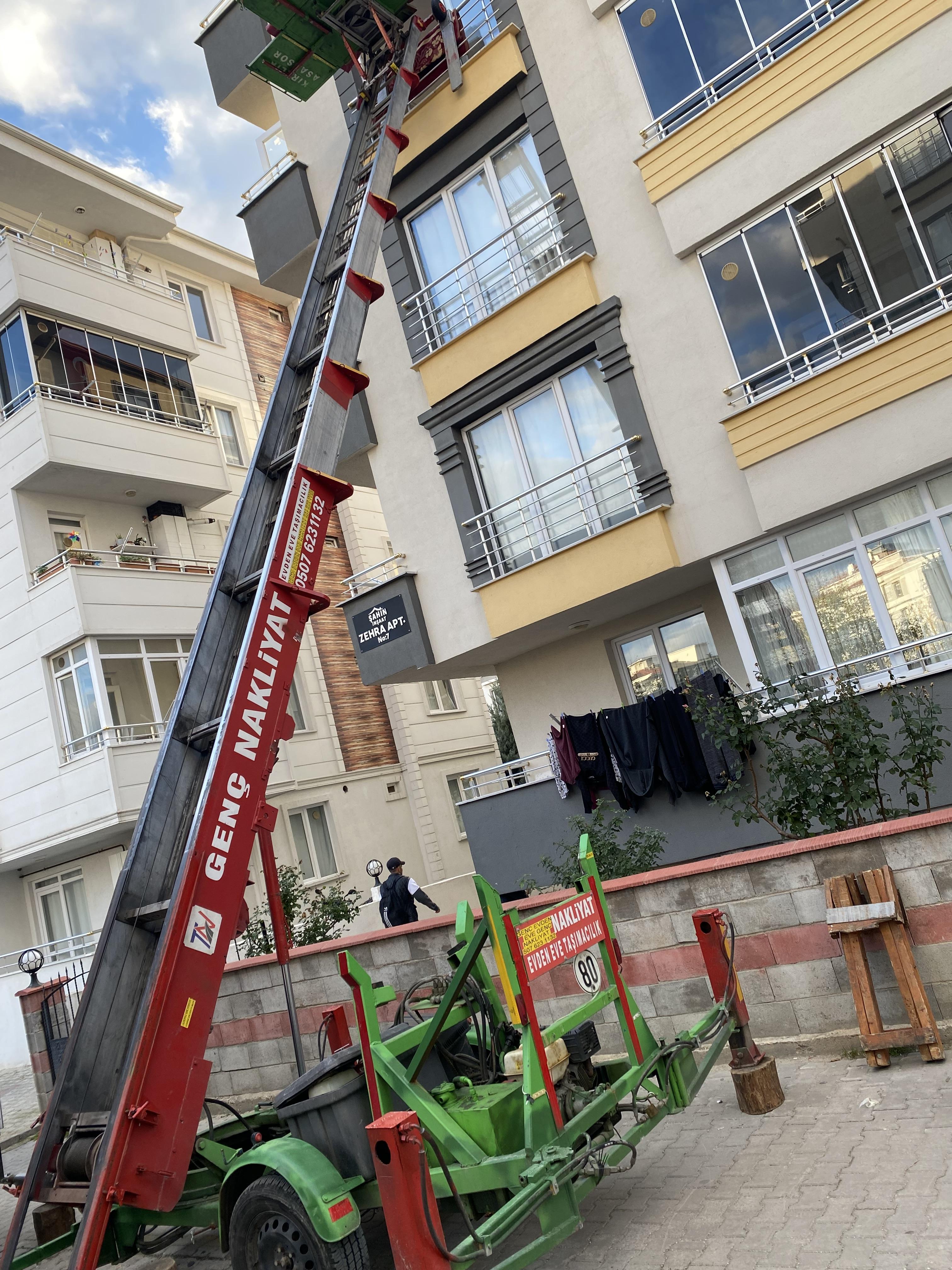 Genç Nakliyat taşıma çalışması